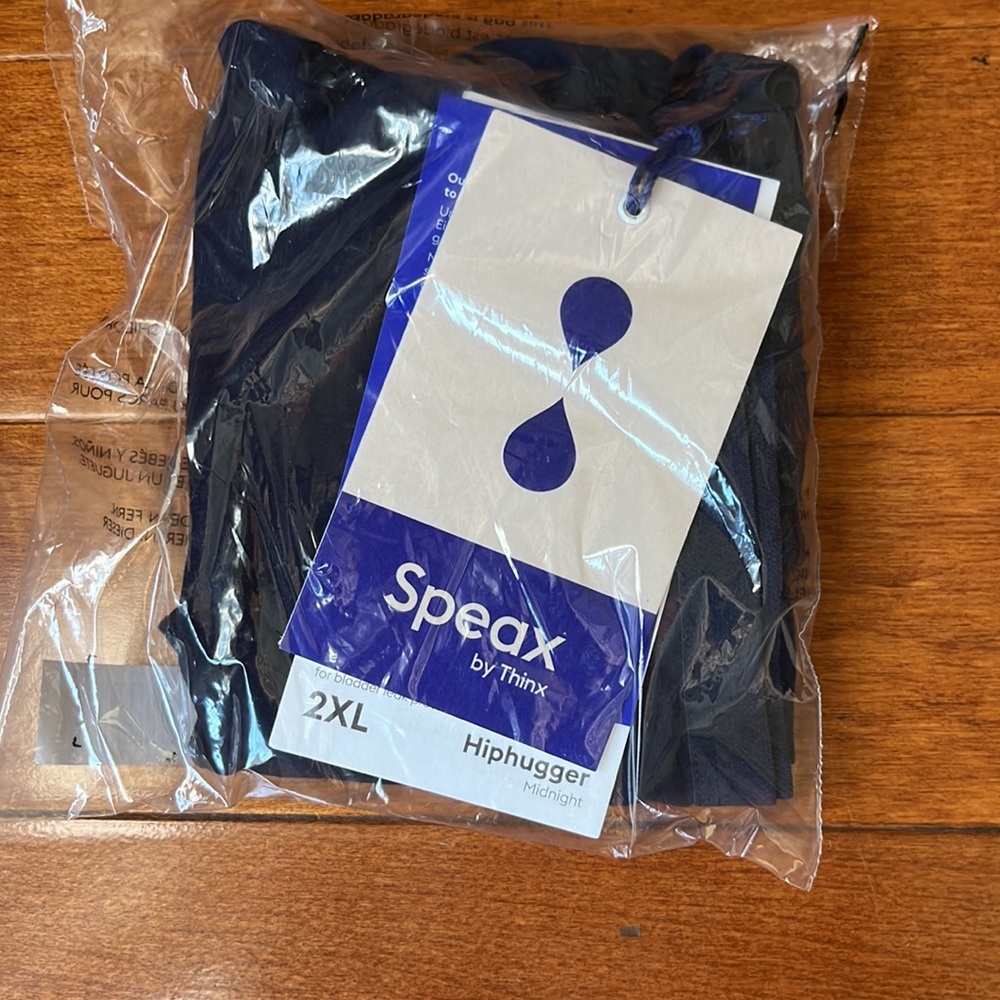 NWT TWO PACK OF SPEAX BY THINX LEAK PROTECTION PANTIES HIPHUGGER - Picture 2 of 4